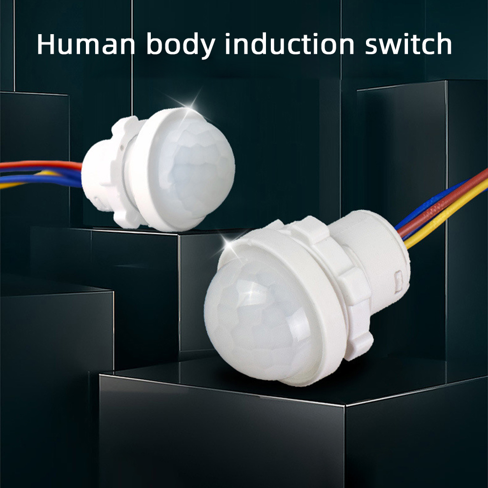 Smart Home Simple - เซนเซอร์เซ็นเซอร์ตรวจจับการเคลื่อนไหวอินฟาเรด PIR เซ็นเซอร์ตรวจจับการเคลื่อนไหวขนาดเล็ก AC 110V 220V