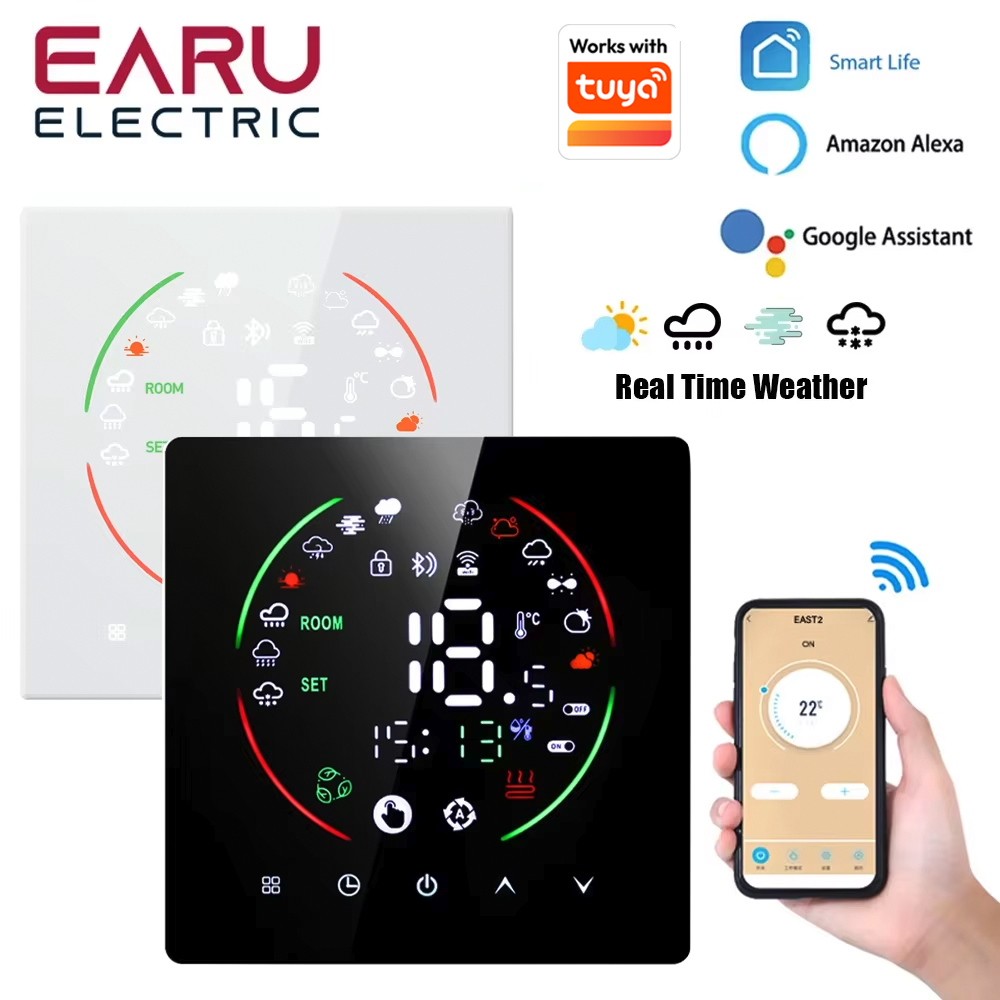 Smart Home Package - ERU Tuya WiFi Smart Thermostat 16A