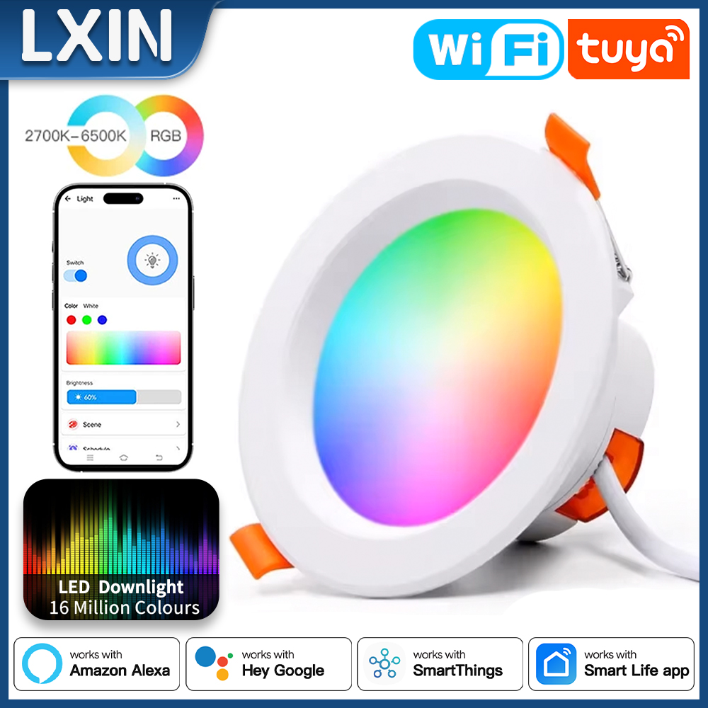 Wifi Led Dimmer - Lxin Tuya Downlight WIFI, 7/9/12/15 ไฟ
