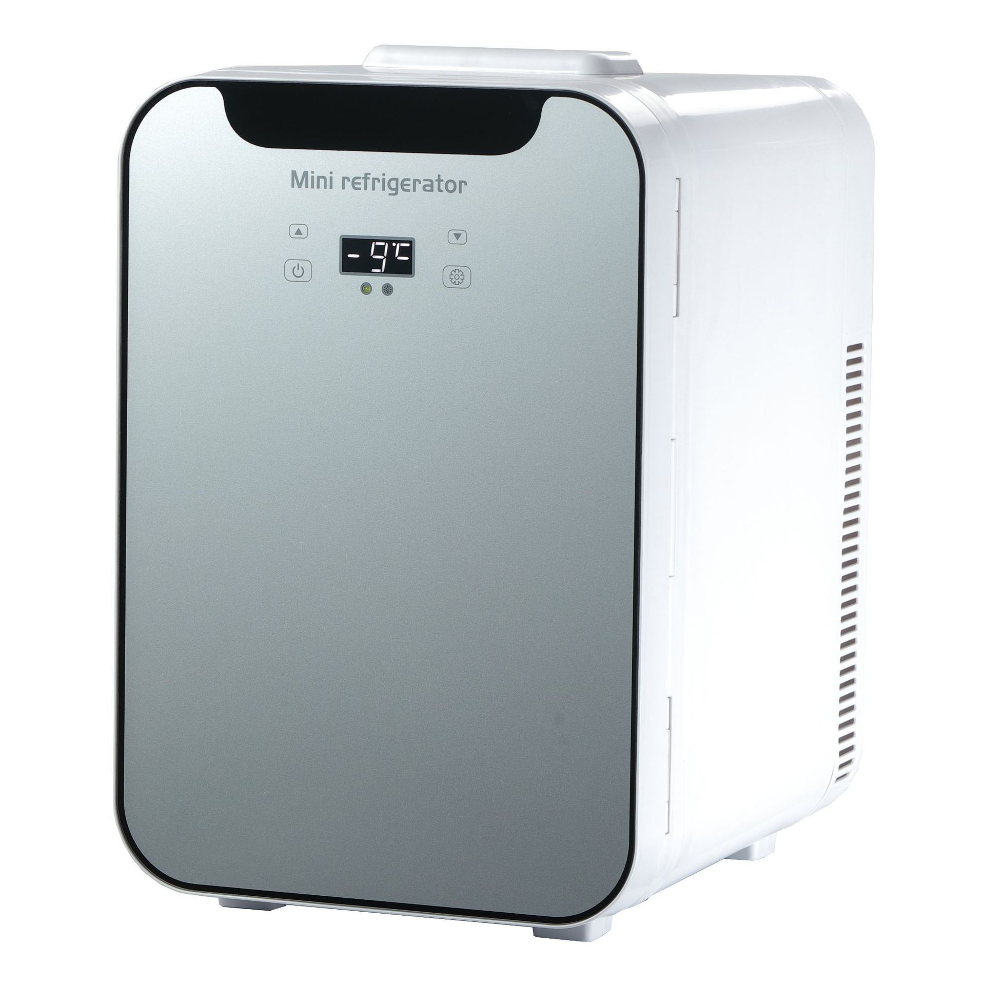 Smart Home Ac - ตู้เย็นอัจฉริยะขนาด 20 ลิตร ตู้เย็นขนาดเล็กสำหรับรถยนต์ ตู้เย็นสำหรับนักเรียน ตู้เย็นเครื่องสำอางแบบพกพา