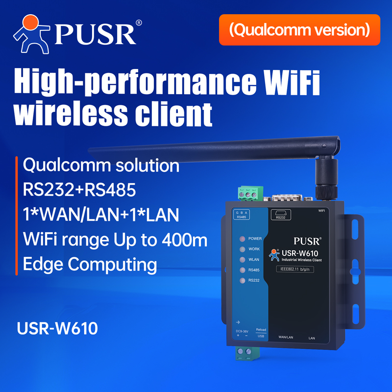 Smart Home Mqtt - PUSR Serial RS485 RS232 to WiFi