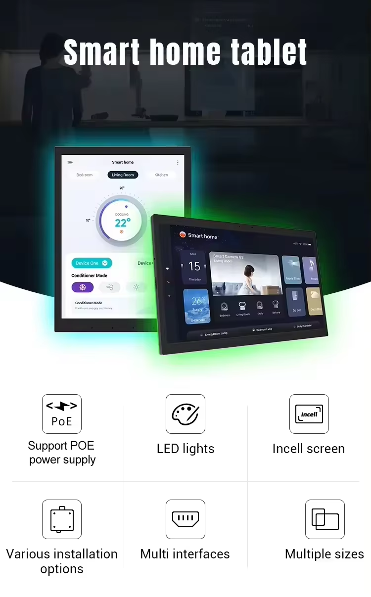 Smart Home Mqtt - แท็บเล็ต Android POE รุ่นใหม่ ปี 2026