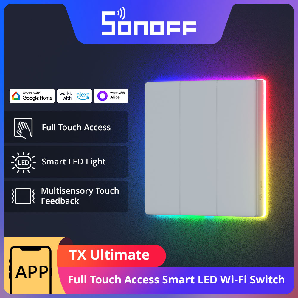 Sonoff TX สุดยอดสวิตช์ WiFi ติ - Wifi Led Dimmer บทวิจารณ์และราคา