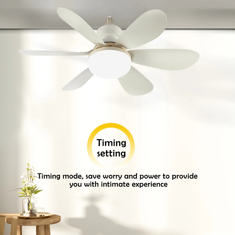 โคมไฟพัดลมเพดาน LED สำหรับบ้าน - Smart Ceiling Fan บทวิจารณ์และราคา