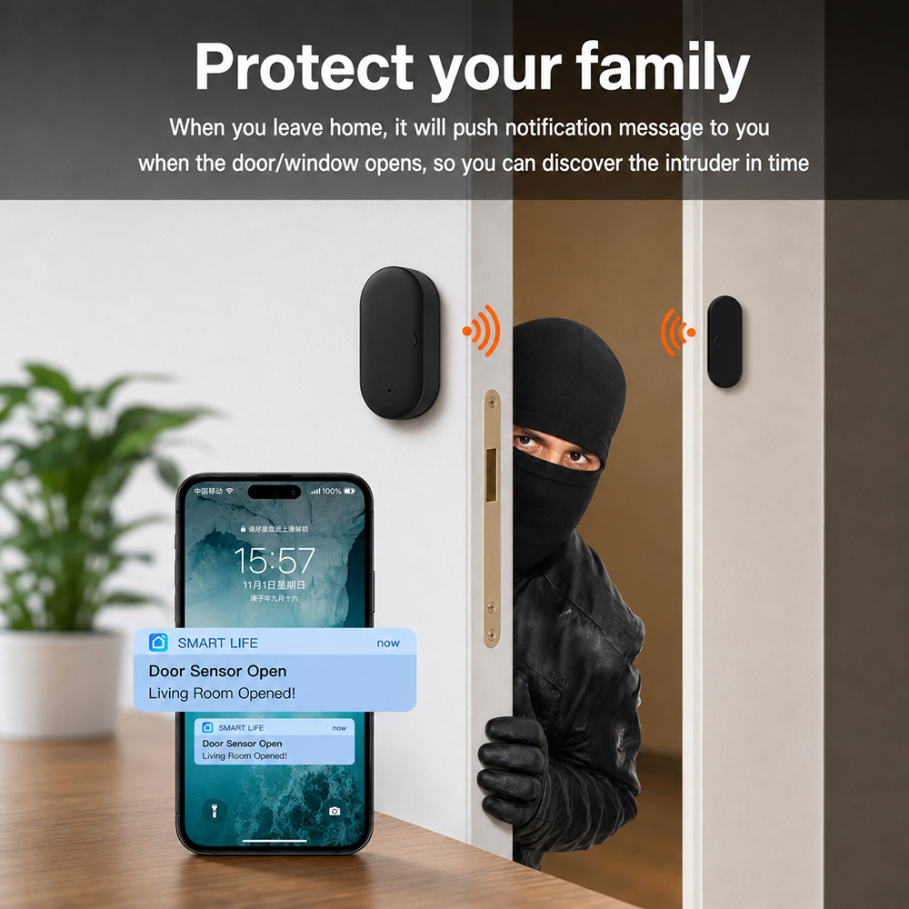 เซ็นเซอร์ตรวจจับการเปิด-ปิดประ - Smart Home Yandex บทวิจารณ์และราคา