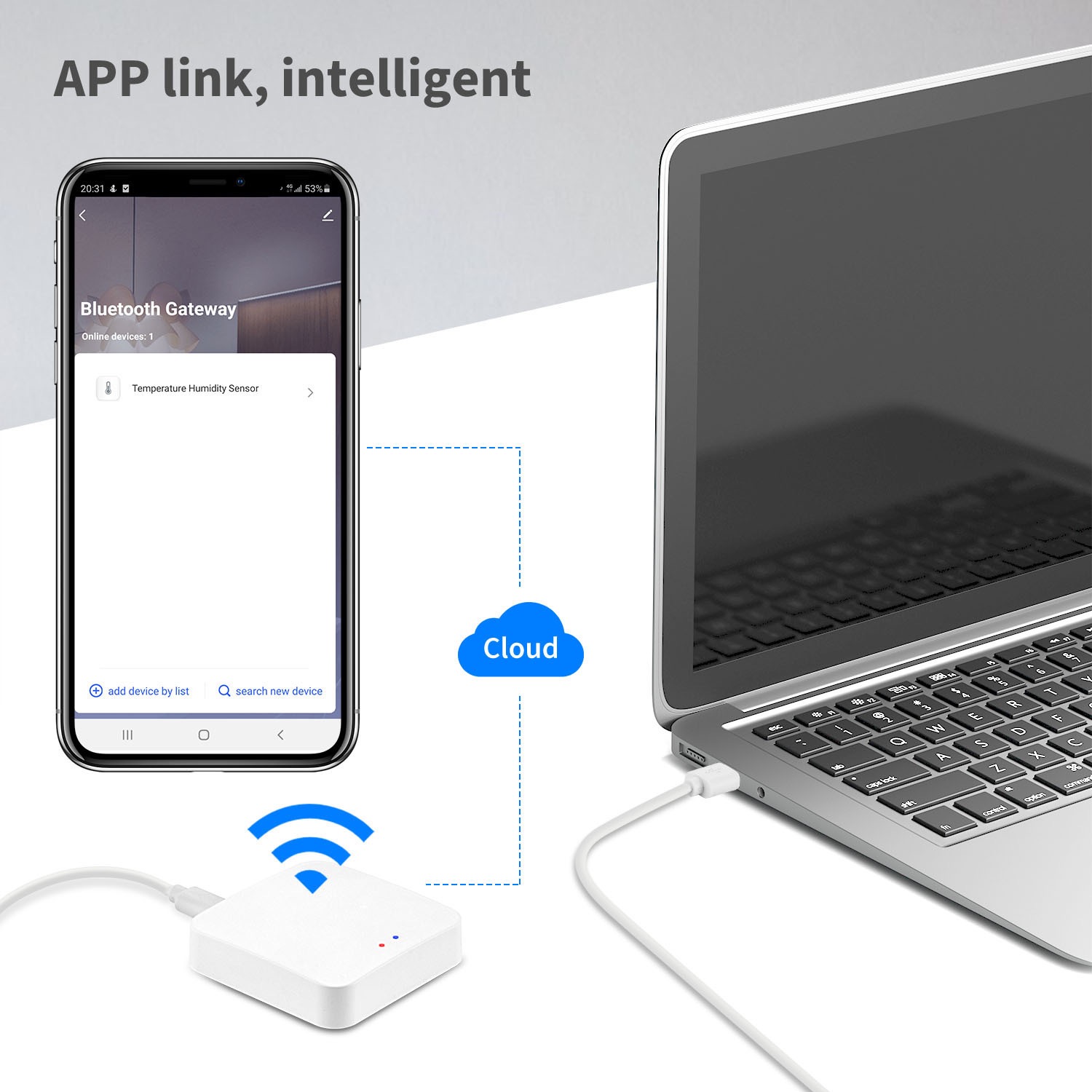 เกตเวย์ฮับอัจฉริยะ Tuya ZigBee - Smart Home Google บทวิจารณ์และราคา