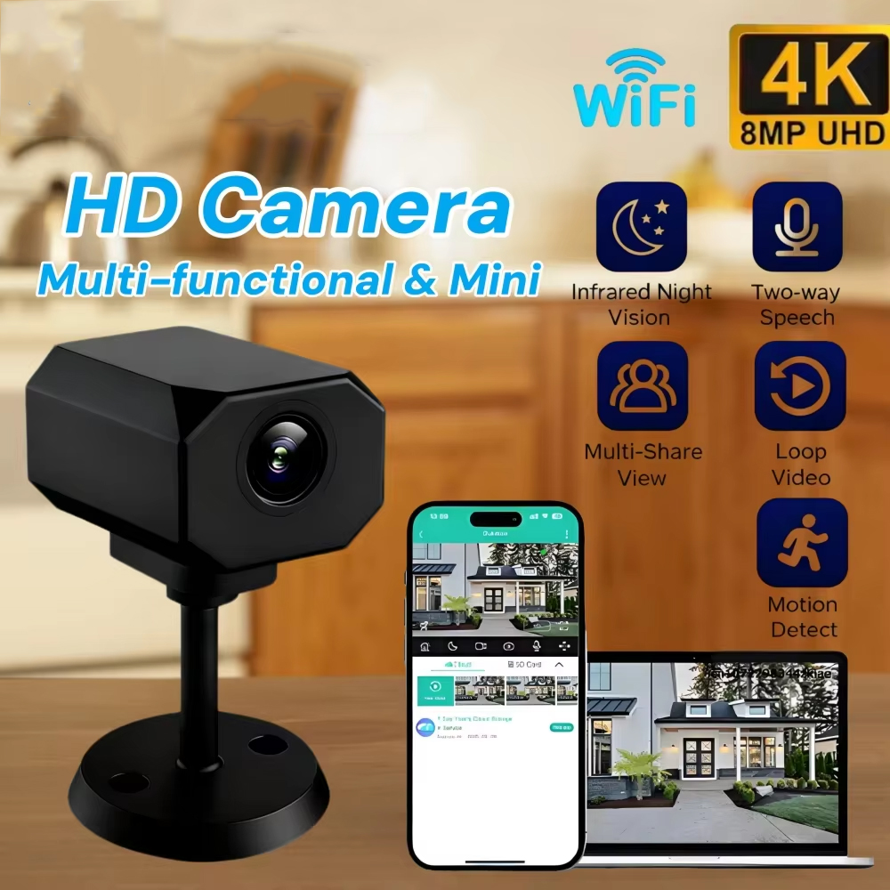 กล้องวงจรปิด 4K HD WiFi สำหรับ - Smart Home Room บทวิจารณ์และราคา