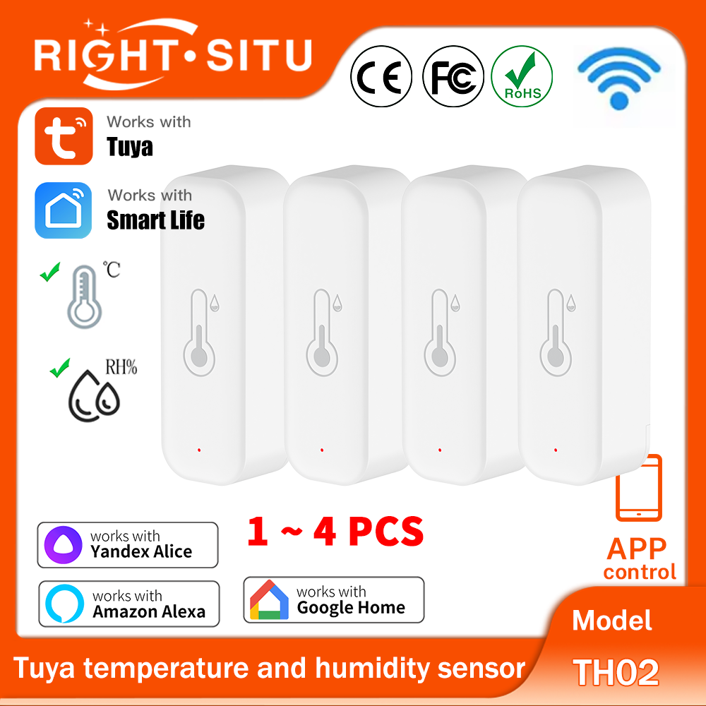 1~4 ชิ้น เซ็นเซอร์วัดอุณหภูมิแ - Smart Home Yandex บทวิจารณ์และราคา