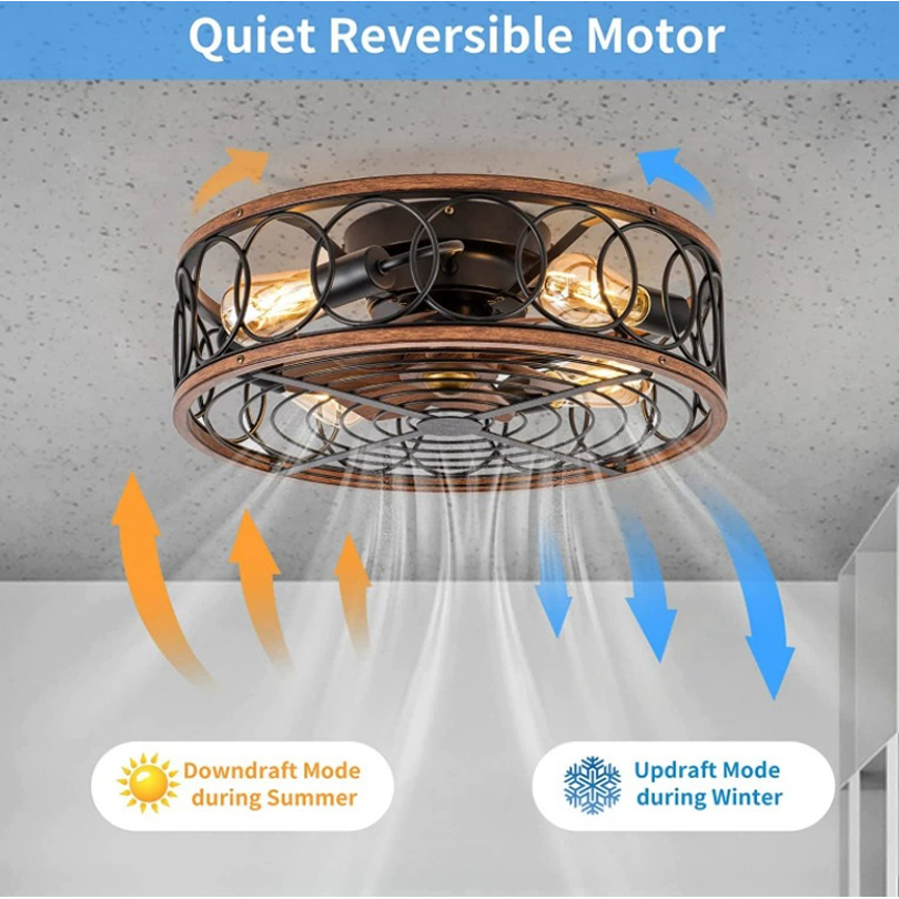 สมาร์ทเพดานพัดลมพัดลมไฟรีโมทคอ - Smart Ceiling Fan บทวิจารณ์และราคา