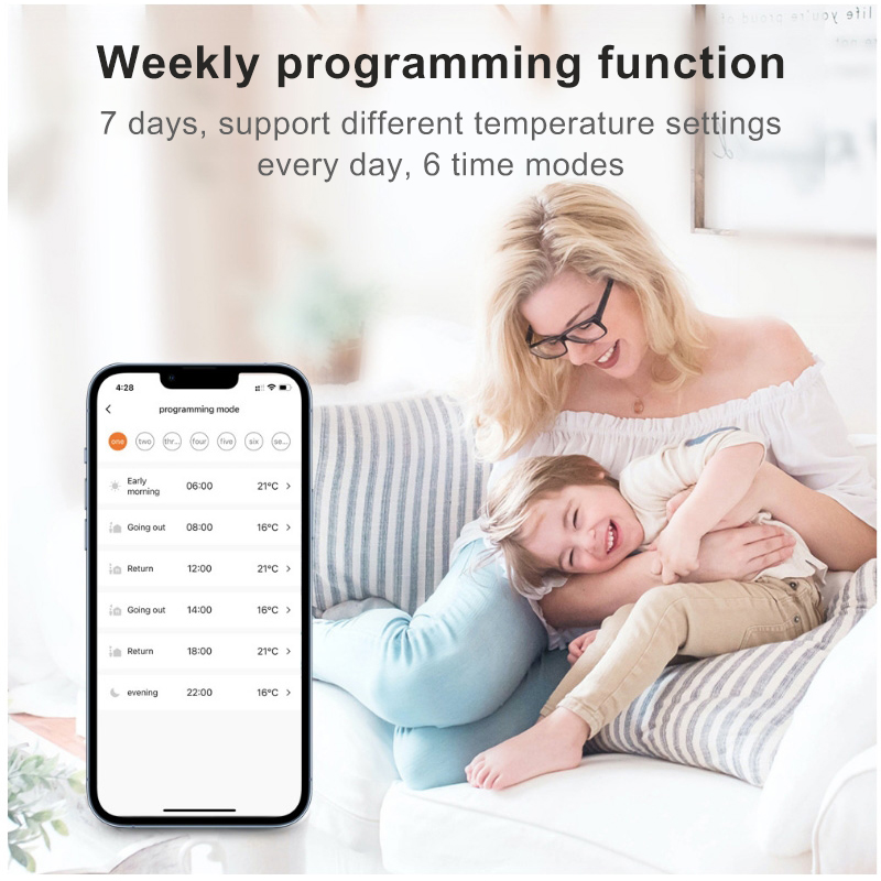 ตัวควบคุมอุณหภูมิหม้อน้ำ Tuya  - Smart Home Package บทวิจารณ์และราคา