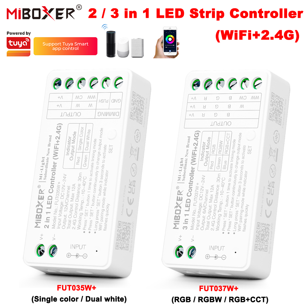 FUT035W miboxer + FUT037W 2In1 - Wifi Led Dimmer บทวิจารณ์และราคา