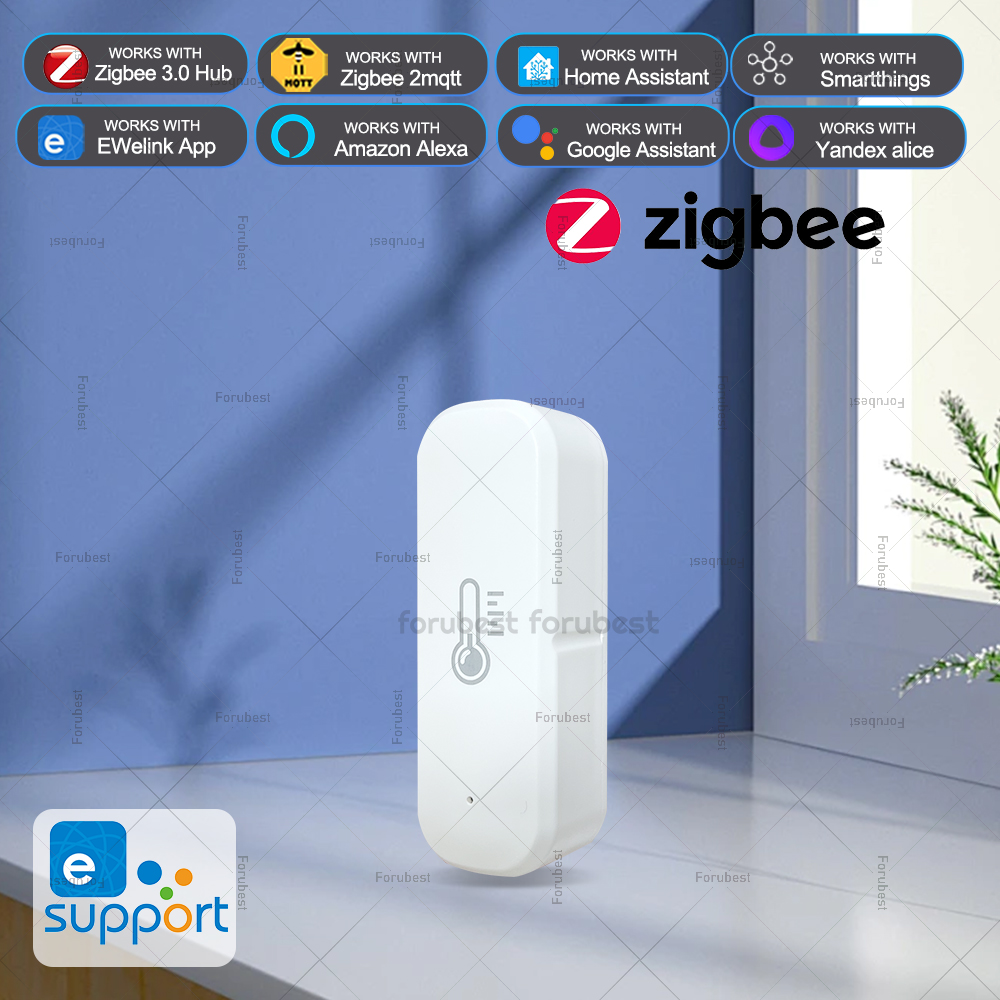 ZigBee อุณหภูมิและความชื้นเซนเ - Smart Home Yandex บทวิจารณ์และราคา