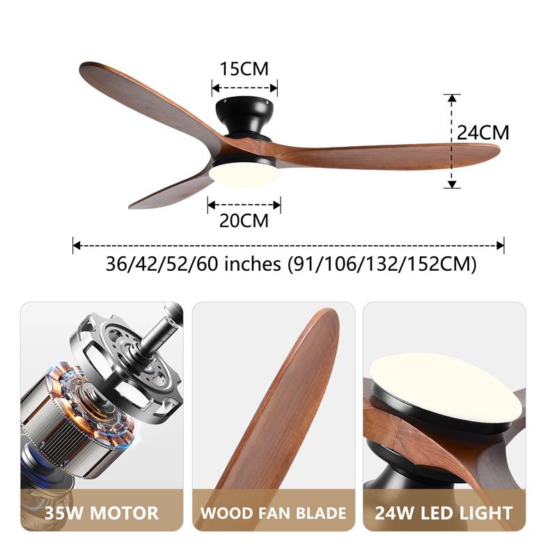 พัดลมเพดานติดเพดานต่ำขนาด 42/5 - Smart Ceiling Fan บทวิจารณ์และราคา