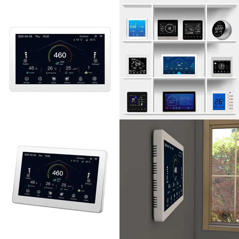 ตัวควบคุมระบบ HVAC แบบ HRV ERV - Smart Home Ac บทวิจารณ์และราคา