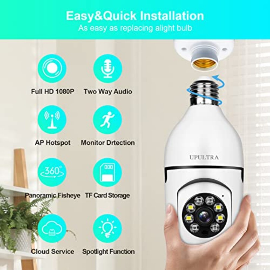 กล้องวงจรปิดไร้สาย Wifi Smart  - Smart Home Ac บทวิจารณ์และราคา
