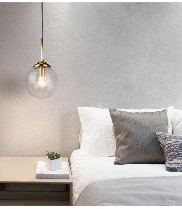 โคมไฟแก้วแขวนเพดานแบบโมเดิร์น  - Smart Home Room บทวิจารณ์และราคา