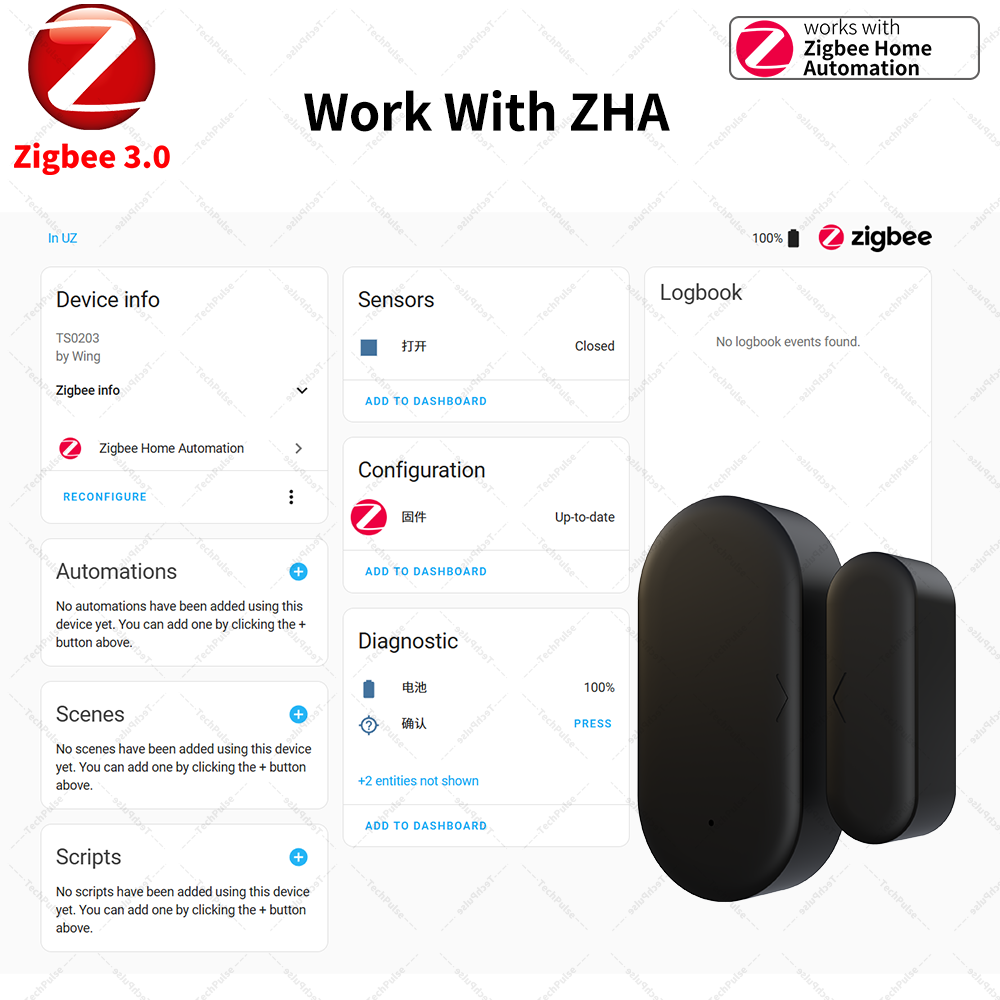 เซ็นเซอร์ประตูหน้าต่าง Zigbee  - Smart Home Yandex บทวิจารณ์และราคา
