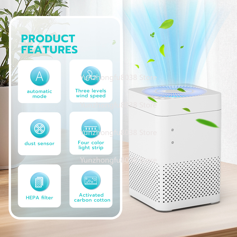 เครื่องฟอกอากาศอัจฉริยะแบบพกพา - Smart Home Room บทวิจารณ์และราคา