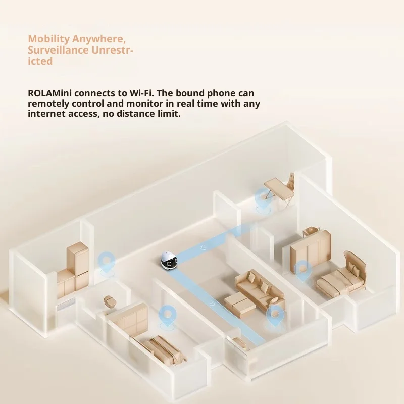 หุ่นยนต์อัจฉริยะ Enabot ROLA M - Smart Home Simple บทวิจารณ์และราคา