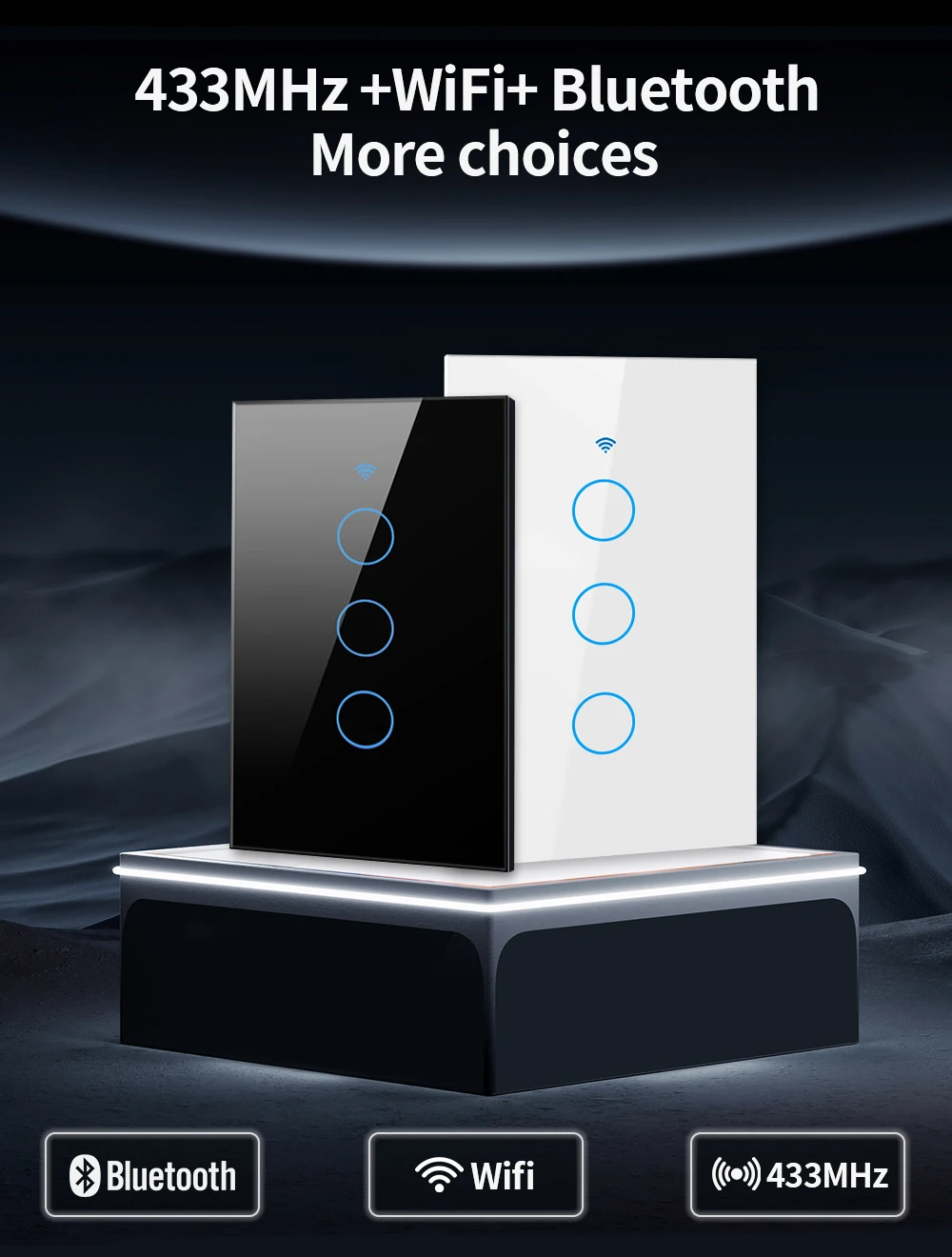 Tnce Tuya สวิตช์ไฟอัจฉริยะ wif - Smart Home Google บทวิจารณ์และราคา