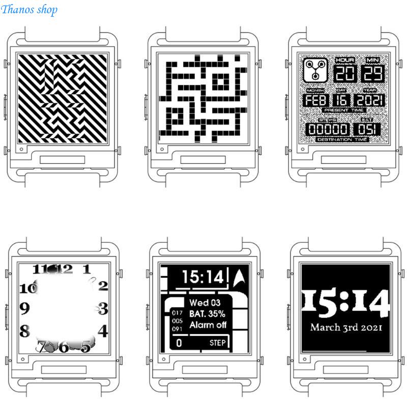 นาฬิกาแบบสัมผัสที่ตั้งโปรแกรมไ - Smart Home Using Esp32 บทวิจารณ์และราคา