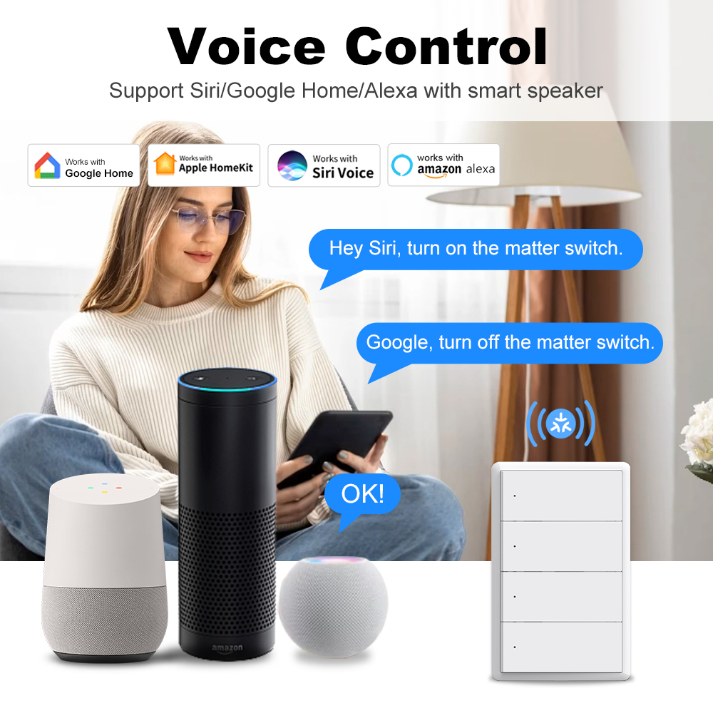 สวิตช์ไฟอัจฉริยะ MANHOT Homeki - Smart Home Google บทวิจารณ์และราคา