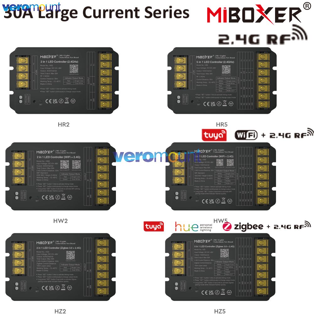 MiBoxer HW2 HR2 HZ2 2 in 1 HR5 - Wifi Led Dimmer บทวิจารณ์และราคา
