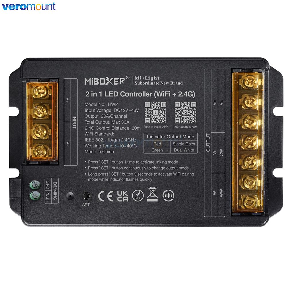 MiBoxer HW2 HR2 HZ2 2 in 1 HR5 - Wifi Led Dimmer บทวิจารณ์และราคา