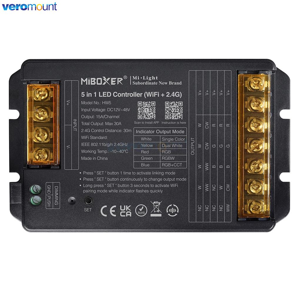 MiBoxer HW2 HR2 HZ2 2 in 1 HR5 - Wifi Led Dimmer บทวิจารณ์และราคา