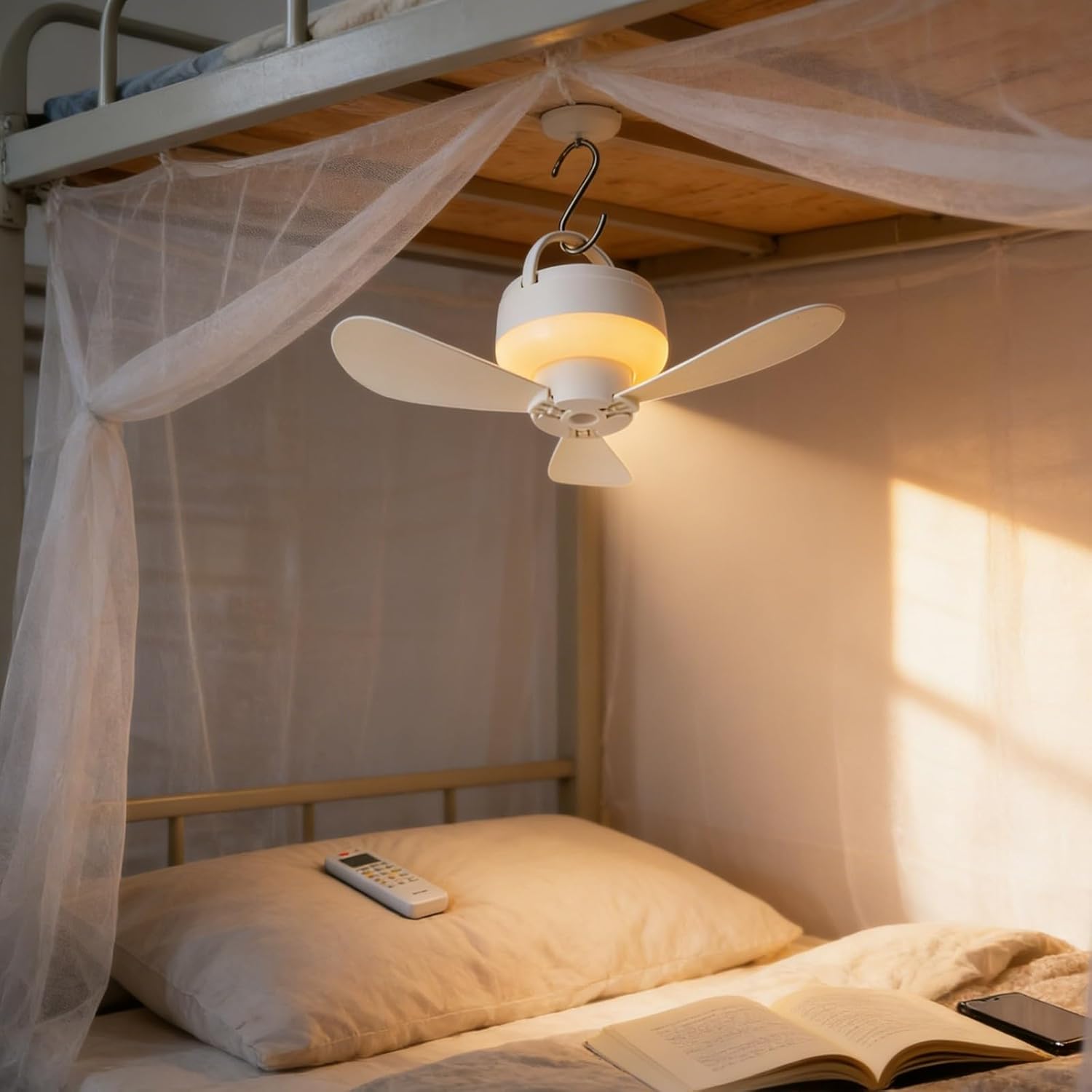 ไฟพัดลมเพดานแบบหรี่แสงได้ขนาด  - Smart Ceiling Fan บทวิจารณ์และราคา