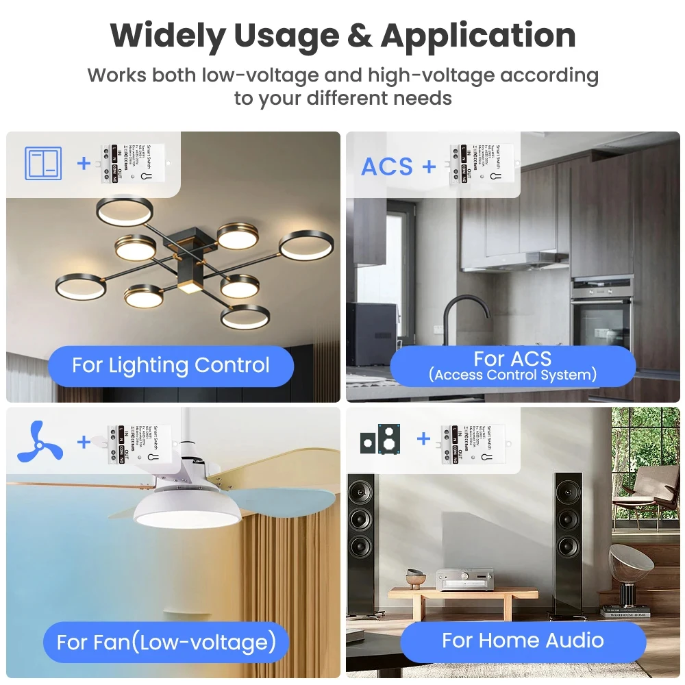 ทูยา ซิกบีสมาร์ทสวิตช์โมดูลคอน - Smart Home Google บทวิจารณ์และราคา