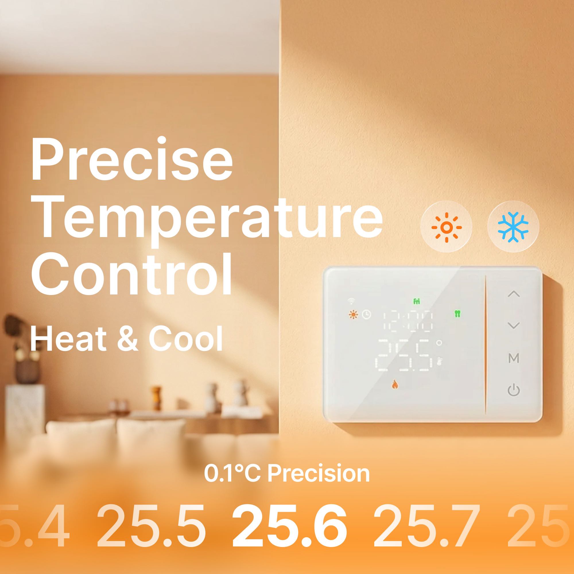 เทอร์โมสตัทอัจฉริยะ Tuya ใช้แบ - Smart Home Package บทวิจารณ์และราคา