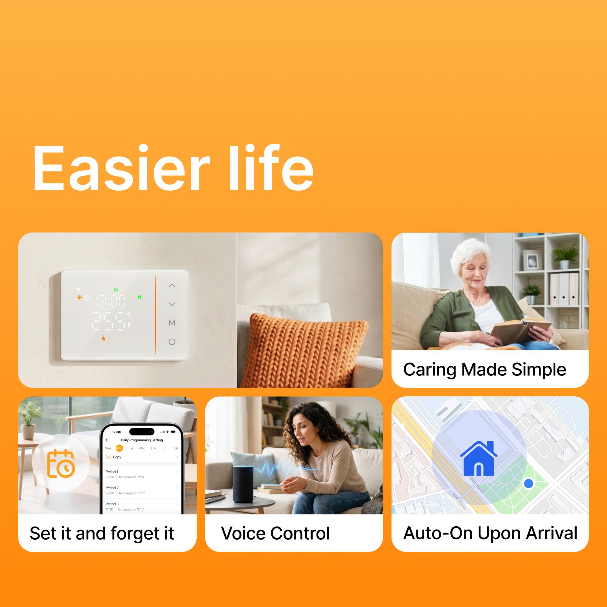 เทอร์โมสตัทอัจฉริยะ Tuya ใช้แบ - Smart Home Package บทวิจารณ์และราคา