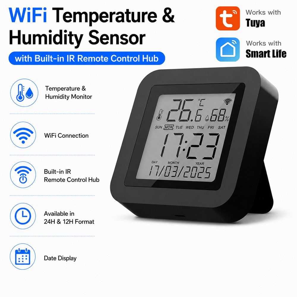 สมาร์ท Tuya WiFi IR ระยะไกลสํา - Smart Home Yandex บทวิจารณ์และราคา
