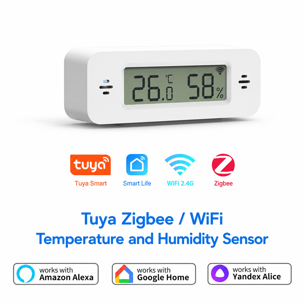 ทูยา ซิกบี ไวไฟ มินิ เซ็นเซอร์ - Smart Home Yandex บทวิจารณ์และราคา