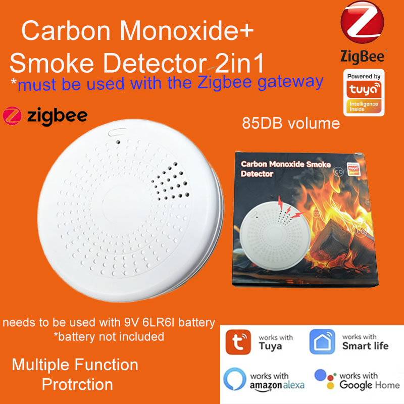 เครื่องตรวจจับควันและก๊าซคาร์บ - Smart Home Mqtt บทวิจารณ์และราคา